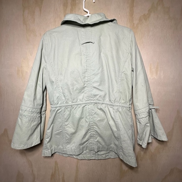 Banana Republic Women’s Light Green Utility Jacket and Lightweight Fabric Size S - Picture 7 of 7